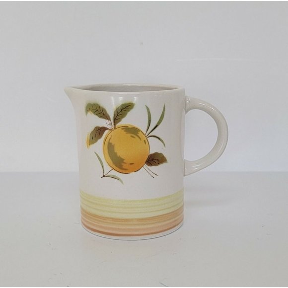 HARMONY HOUSE Sears Iron Stone TANGERINE Creamer Japan 4264 - Picture 1 of 4